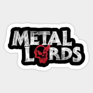 Metal Lords Logo Sticker